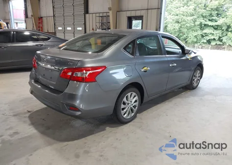 2018 Nissan Sentra Sv из США, поврежденный, VIN 3N1AB7AP8JL619889